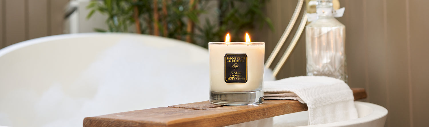 2 wick scented candle collection. 330g natural wax £25. Vegan and cruelty free. Handmade in Berkshire.