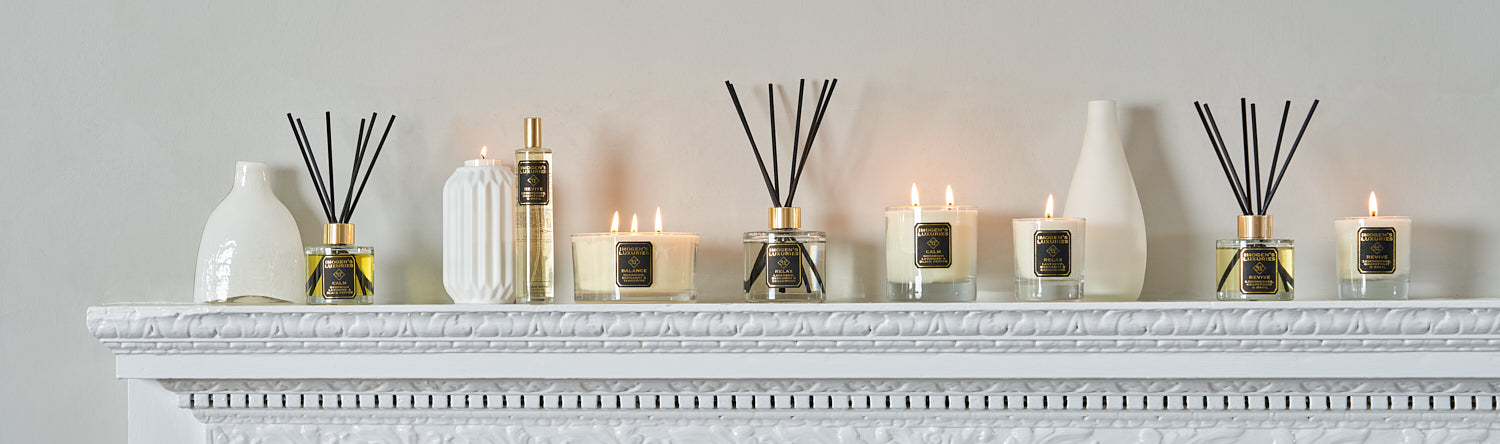 Luxury natural wax candles scented with pure essential oils. Available in a range of our aromatherapy scents bringing serenity to your home