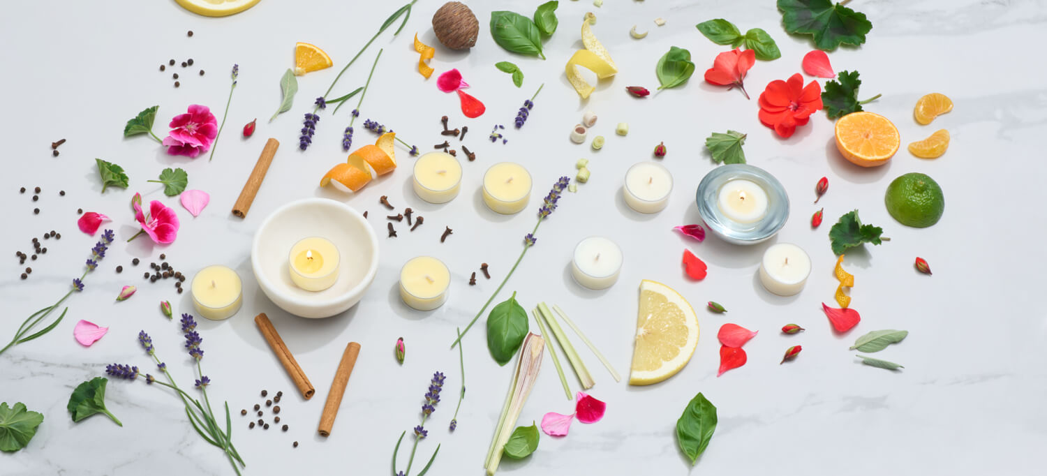 Luxury scented tea light candles with essential oils and natural soy wax. Paraffin free, all natural handmade in Berkshire by Imogen's Luxuries