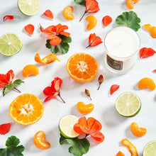 Balance 1 wick candle is handmade with natural wax and scented with Geranium, Bergamot and Tangerine essential o Handmade in Berkshire by Imogen's Luxuries and always natural, vegan and cruelty free. Beautifully gift boxedils.