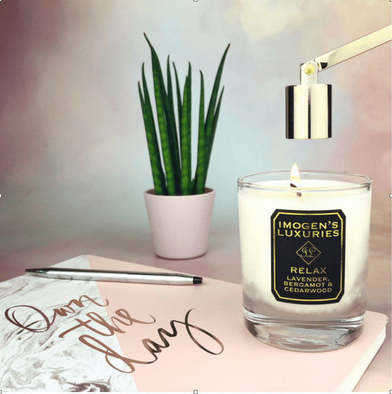 Relax  1 wick candle is perfect to help you relax and focus. Fragranced with Lavender, Bergamot and Cedar pure essential oils. Handmade with natural wax. 5 hour burn time. £12.75