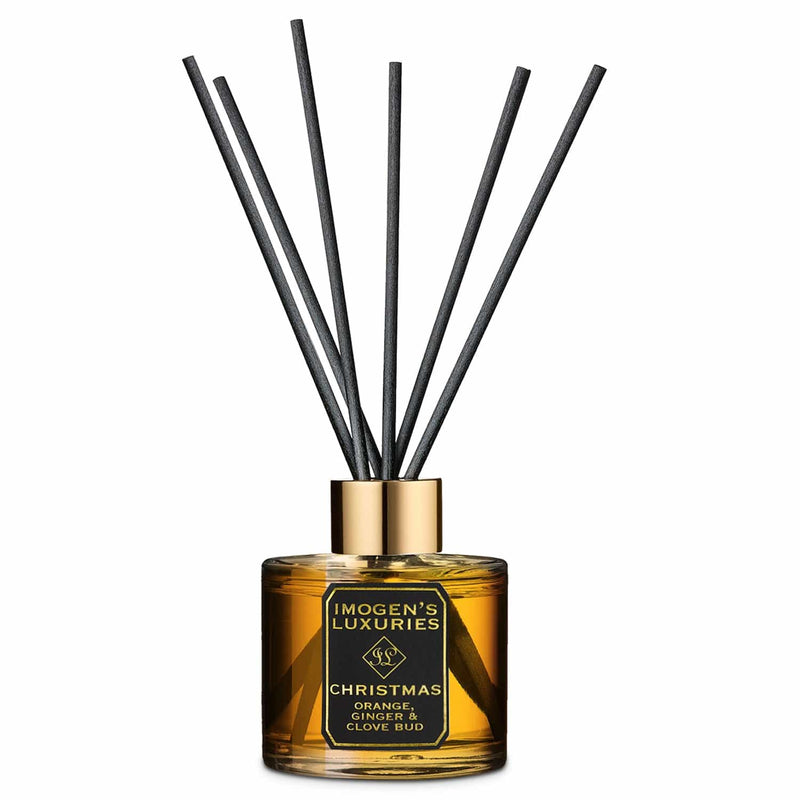 Christmas 100ml Reed Diffuser: Orange, Cinnamon, Clove & Ginger