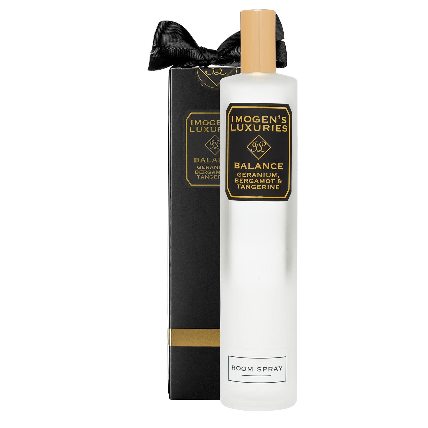 Balance Room Spray is scented with this beautiful calming and soothing signature fragrance. Handmade with pure essential oils of Geranium, Bergamot & Tangerine. Free from any synthetic fragrance. Long lasting large 100ml size. Each bottle holds around 900 sprays. Excellent value for money. Beautifully gift boxes, an ideal gift. Handmade by Imogen's Luxuries, Berkshire, England