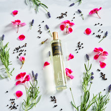 Calm room spray is handmade and scented with our signature calm fragrance. A relaxing and calming blend of Lavender, Geranium and Black Pepper essential oils. A good choice to help reduce and anxiety and improve sleep through the power of natural essential oils. Handmade in small batches by Imogen's Luxuries, Berkshire England. 