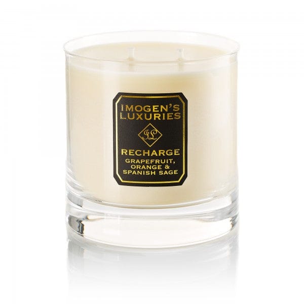 Recharge 2 Wick Candle: Grapefruit, Orange & Spanish Sage