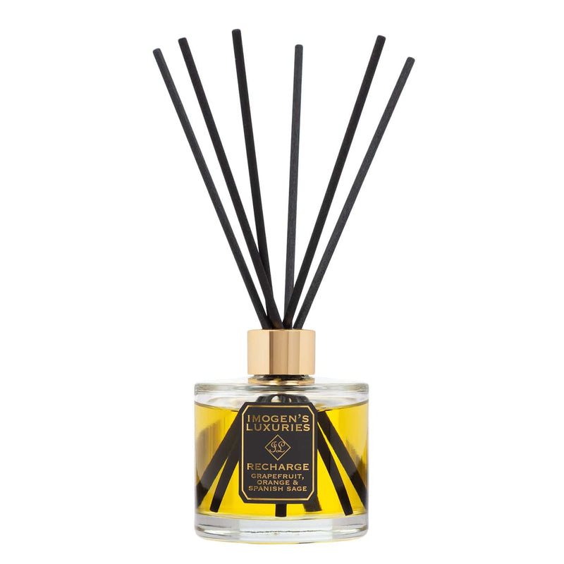 Recharge 200ml Reed Diffuser: Grapefruit, Orange & Spanish Sage