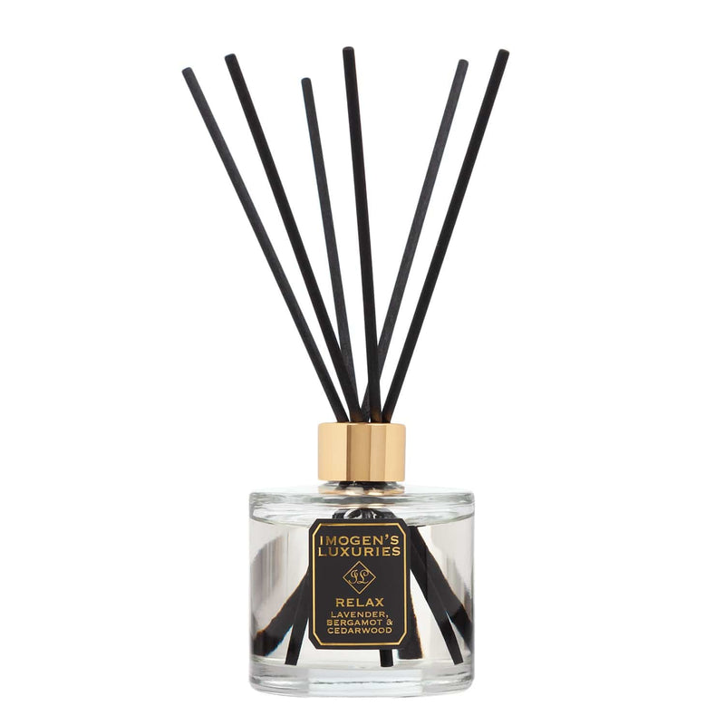 Relax 200ml Reed Diffuser: Lavender, Bergamot & Cedar