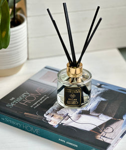 Our signature Relax reed diffuser with Lavender Bergamot & Cedar Essential oils is featured in The sensory home by Pippa Jameson. Our natural scents help create that inviting and homely ambiance and are toxin free. Handmade in Berkshire